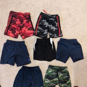 Champion Kids Red Camo Athletic Shorts